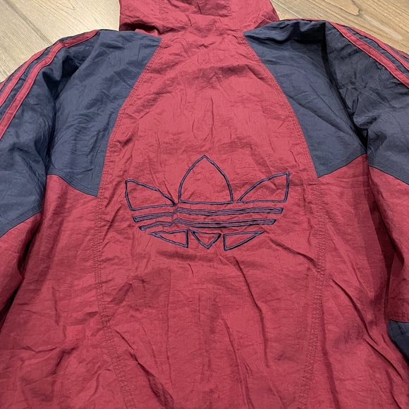 Adidas Vintage Puffer Starter Style Jacket - size L/XL - Picture 7 of 8